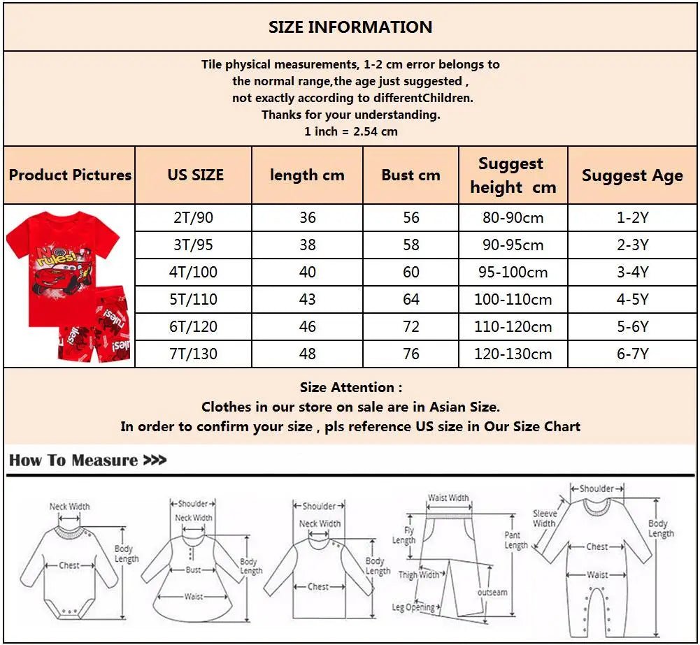 Kids pyjamas children sleepwear baby set boys girls cars pijamas cotton nightwear clothes kids clothing pajamas sets