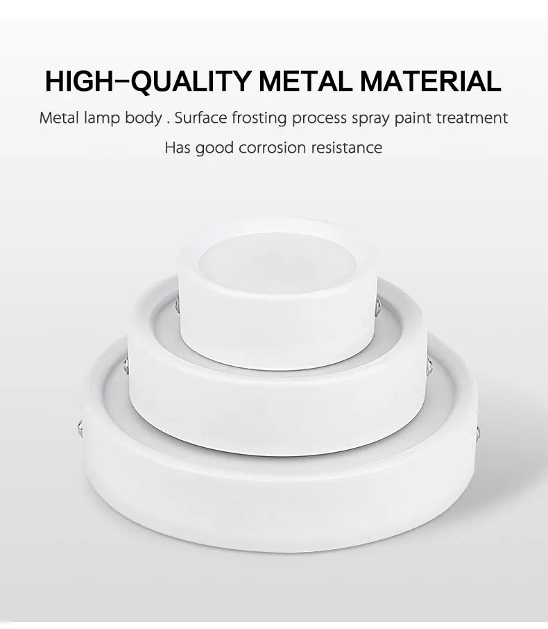 LED Downlight Modern Ceiling Lamp Surface Mounted Spot Led 3W 5W 7W 9W 12W 15W 18W Ultra Thin Bedroom Living Room Lighting 220V