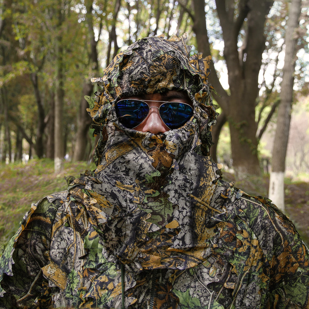 Outdoor Balaclava Hat Hunting Cap Multicam Full Face Mask Camouflage Airsoft Ghillie Game Accessories