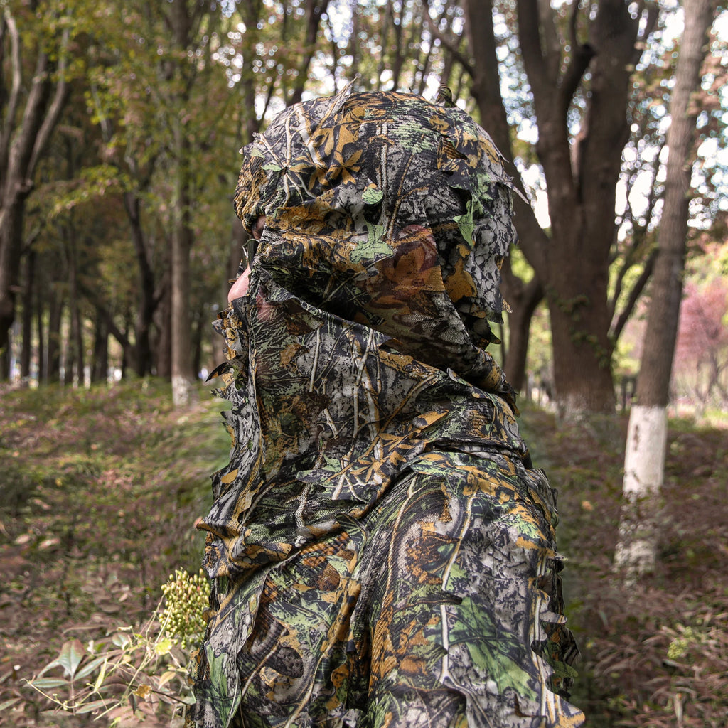 Outdoor Balaclava Hat Hunting Cap Multicam Full Face Mask Camouflage Airsoft Ghillie Game Accessories