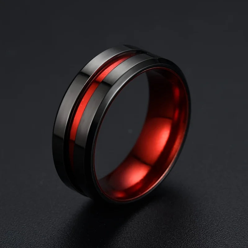 2025 Classical Viking Rune Wood Grain Rings For Men Anniversary Party Jewelry Accessories Gift Fashion Stainess Steel Men Rings