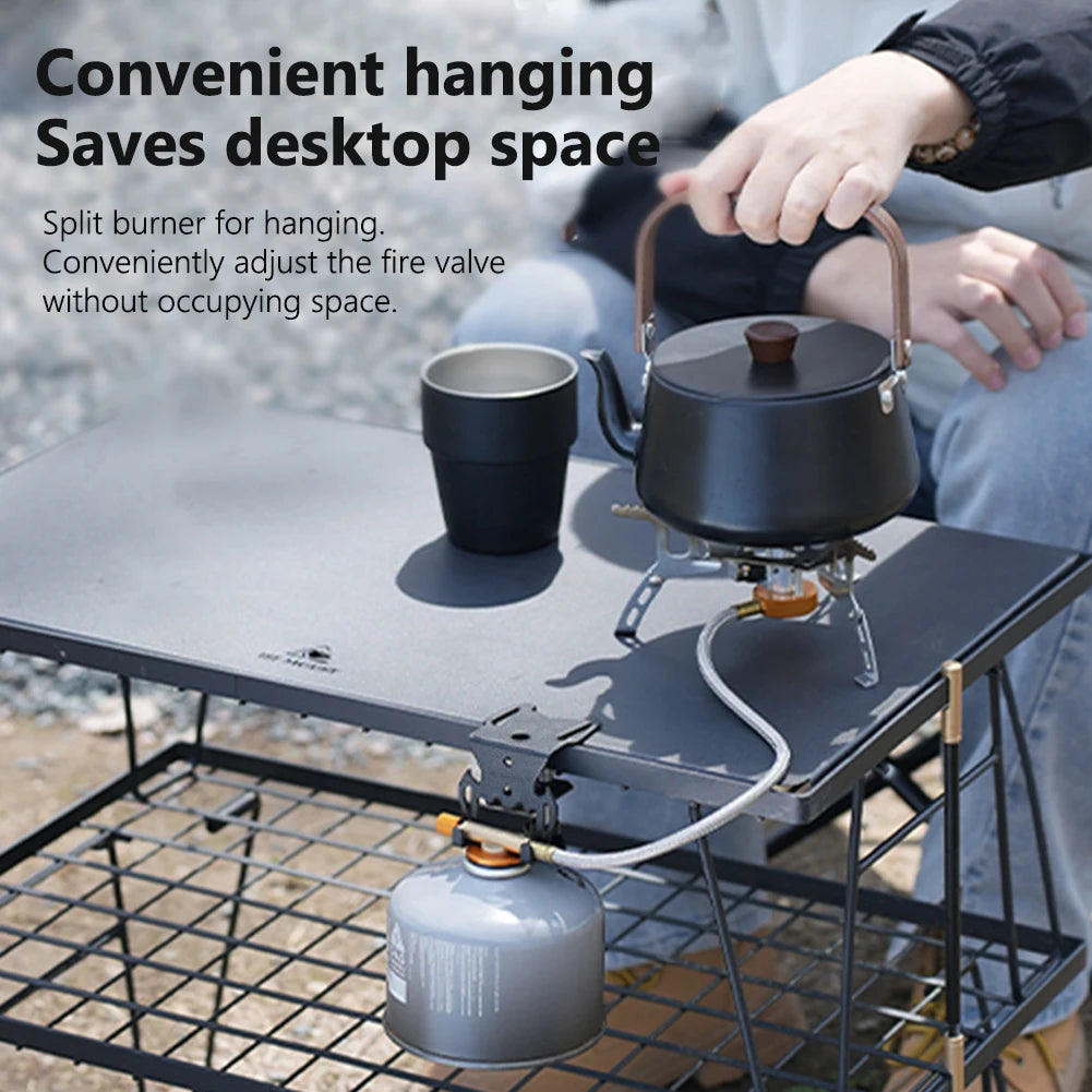 Outdoor Canister Hanging Hook Camp Gas Canister Stand Gas Canister Hanging Hook Camping Accessories for Travel