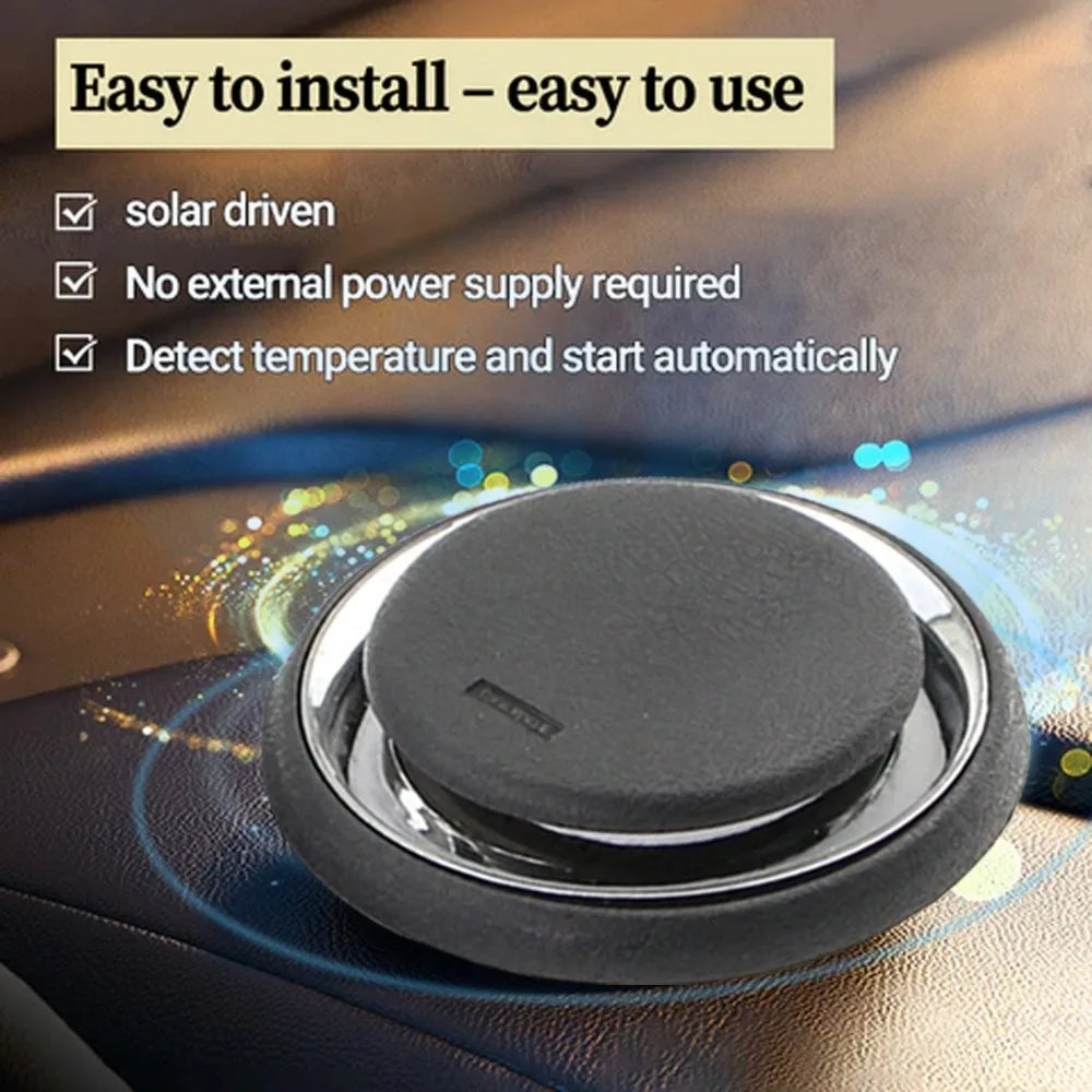 New Electromagnetic Ice Melting Deicer Molecular Portable Car Antifreeze Tools Round Solar Power Supply Snow Remover for Winter