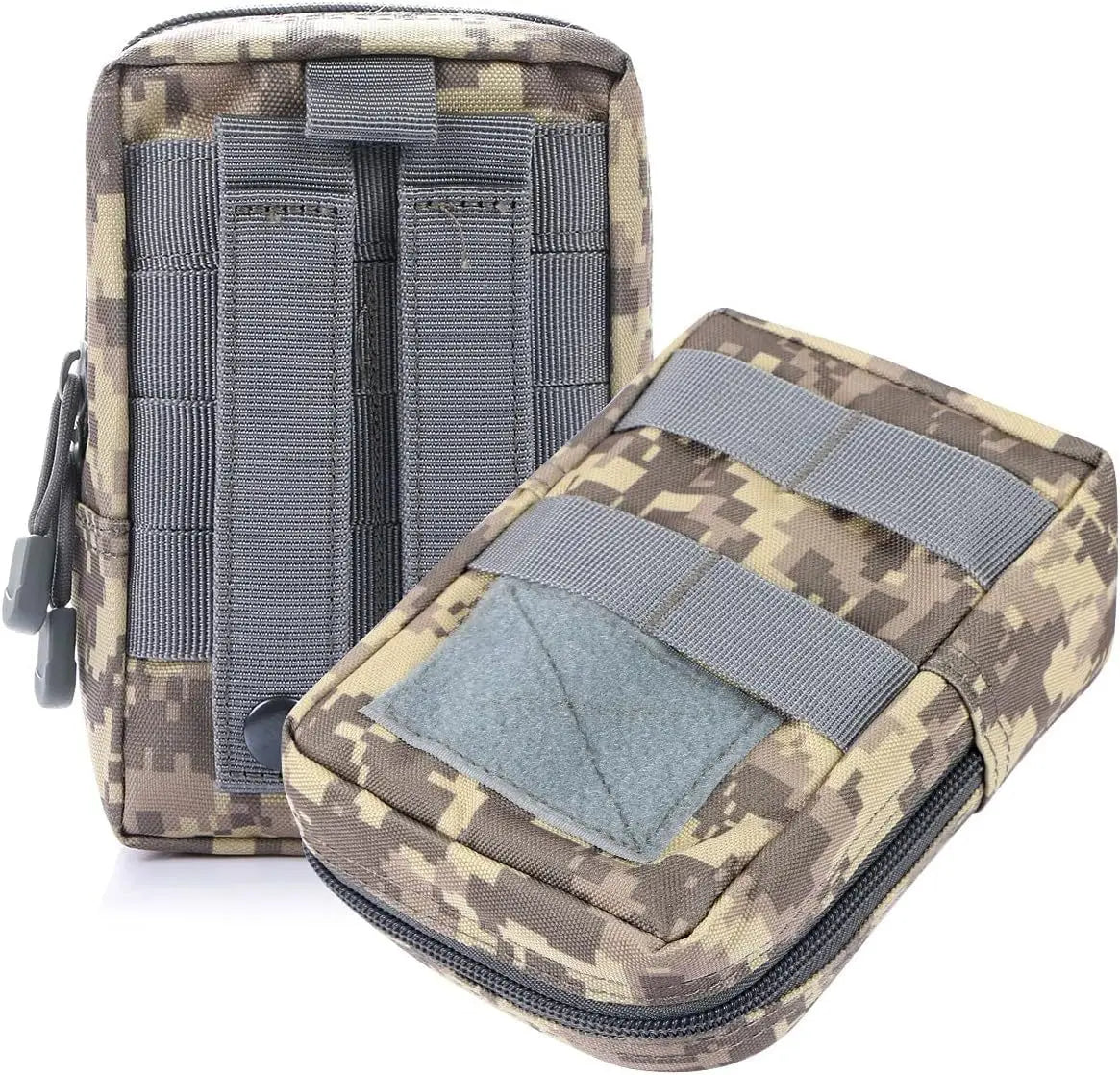 Outdoor Molle Pouch Waist Bag Utility EDC Tool Pack Phone Holder Case Working Hiking Camping Hunting Accessories Organizer Bags