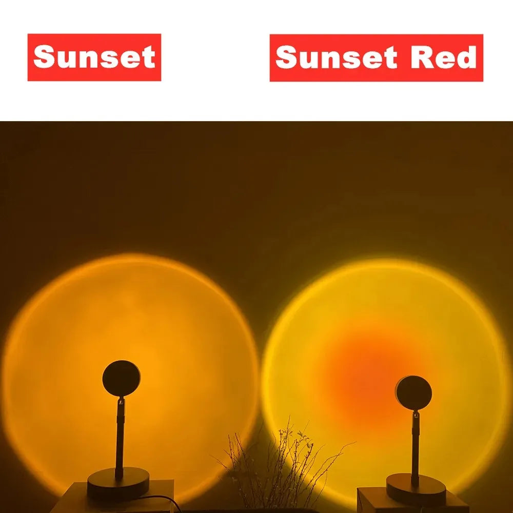16 Color Sunset Lamp,RGB Mood Lighting,Floor Light,Night Light,Photography Lighting,Living Room,Sunset Projector,Artistic Photo