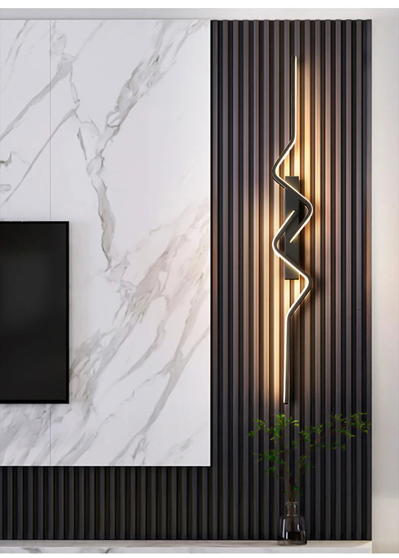 Modern Wall Light Long Lights Nordic Living Room Decorative lights For Wall Corridor Ceiling Light Home Decor Lighting Fixtures