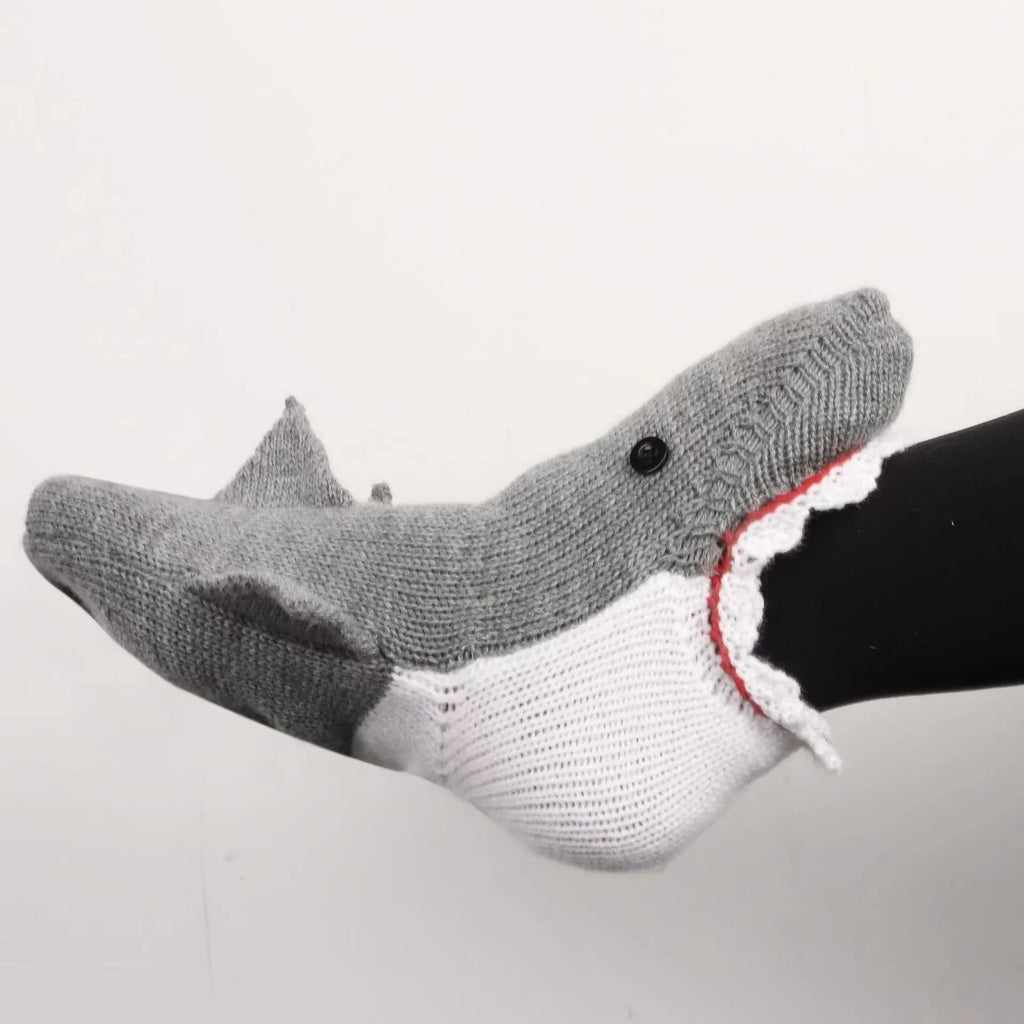 Christmas Socks Knitted Crocodile Socks Animal Funny Socks Holiday Party Supplies