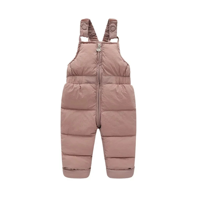 Children Winter Clothing Sets Baby Lamb Fleece Coats+Down Pants 2Pcs Boys Girls Thicken Warm Casual Hooded Clothing Outfits