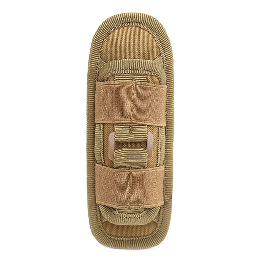 Tactical Flashlight Pouch Holster Molle Torch Holder Carry Case EDC Tool Waist Bag Outdoor Sport Camping Hunting Accessories