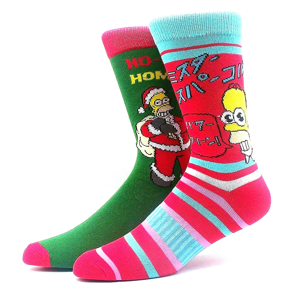 2023 Funny Socks Hot Selling High Quality Anime Socks Men's Women's Funny Socks Personality Fashion Men's Socks Cartoon Socks