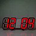 Digital Decoration for Bedroom Desk Watches Led Wall Clock Living Room Alarm Modern Home and Decoration Electronic Table Decor