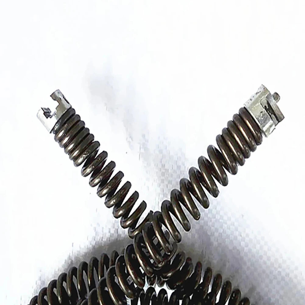 Brand New Spring Connector Galvanized Hot Sale Silver 16mm Carbon Steel Convenient For Electric Drill Pipe Dredge
