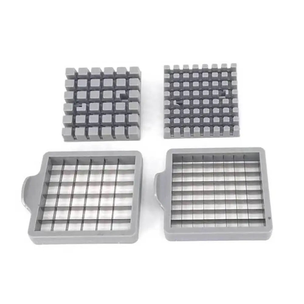 Silver 64 Hole 36 Hole Potato Slicer High Quality PP French Fries Slicer Blade Vegetable Shredder Meat Chopper Blade