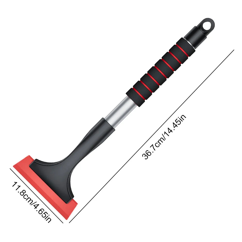 Car Snow Shovel With Sponge Handle Extendable Ice Scraper Defrosting Snow Removers Windshield Snow Remover Auto Cleaner Tools ﻿