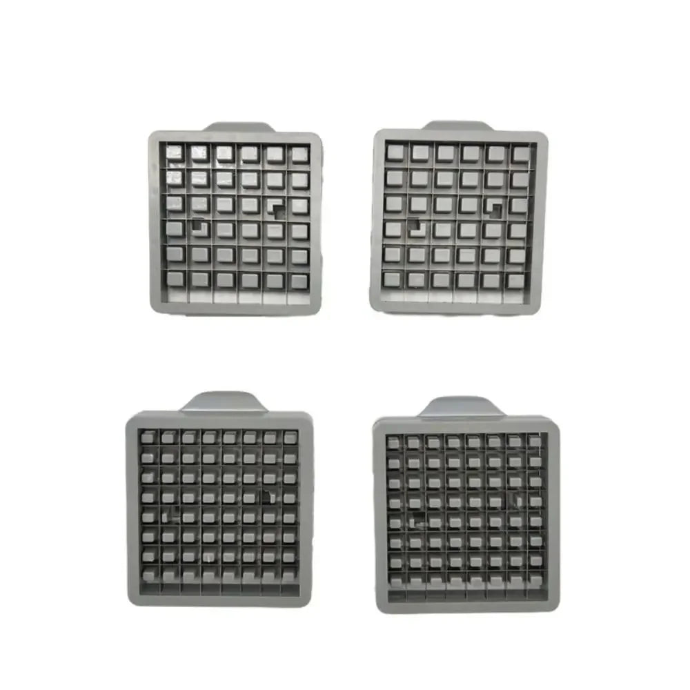 Silver 64 Hole 36 Hole Potato Slicer High Quality PP French Fries Slicer Blade Vegetable Shredder Meat Chopper Blade