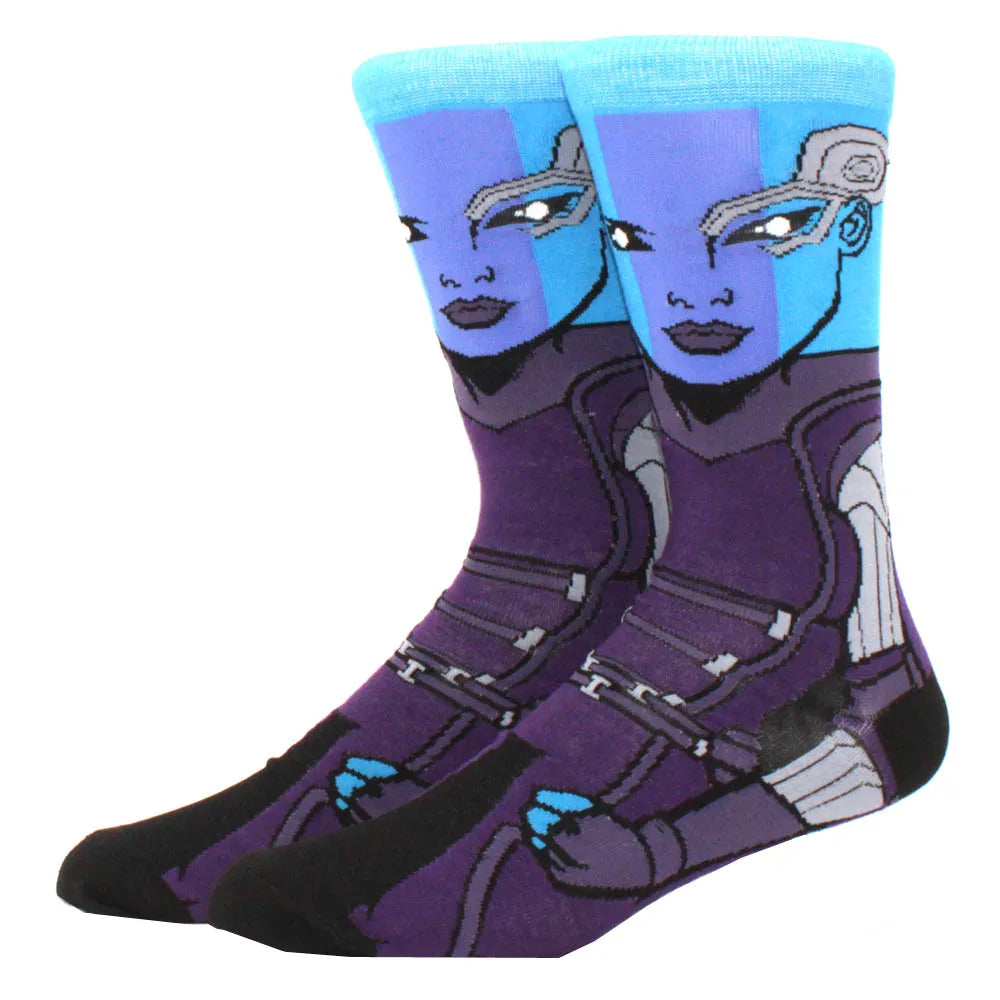 2023 Funny Socks Hot Selling High Quality Anime Socks Men's Women's Funny Socks Personality Fashion Men's Socks Cartoon Socks