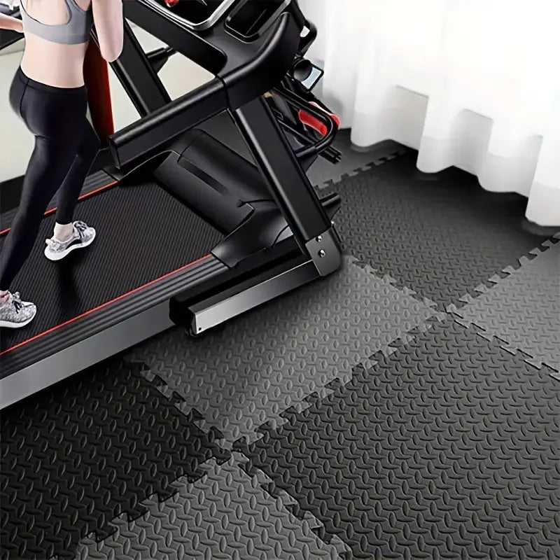 8/16 Pcs Foam Fitness Non Slip Yoga Mat Fitness Floor Tile Protection Pad Fitness Equipment Mat Suitable for Indoor Fitness