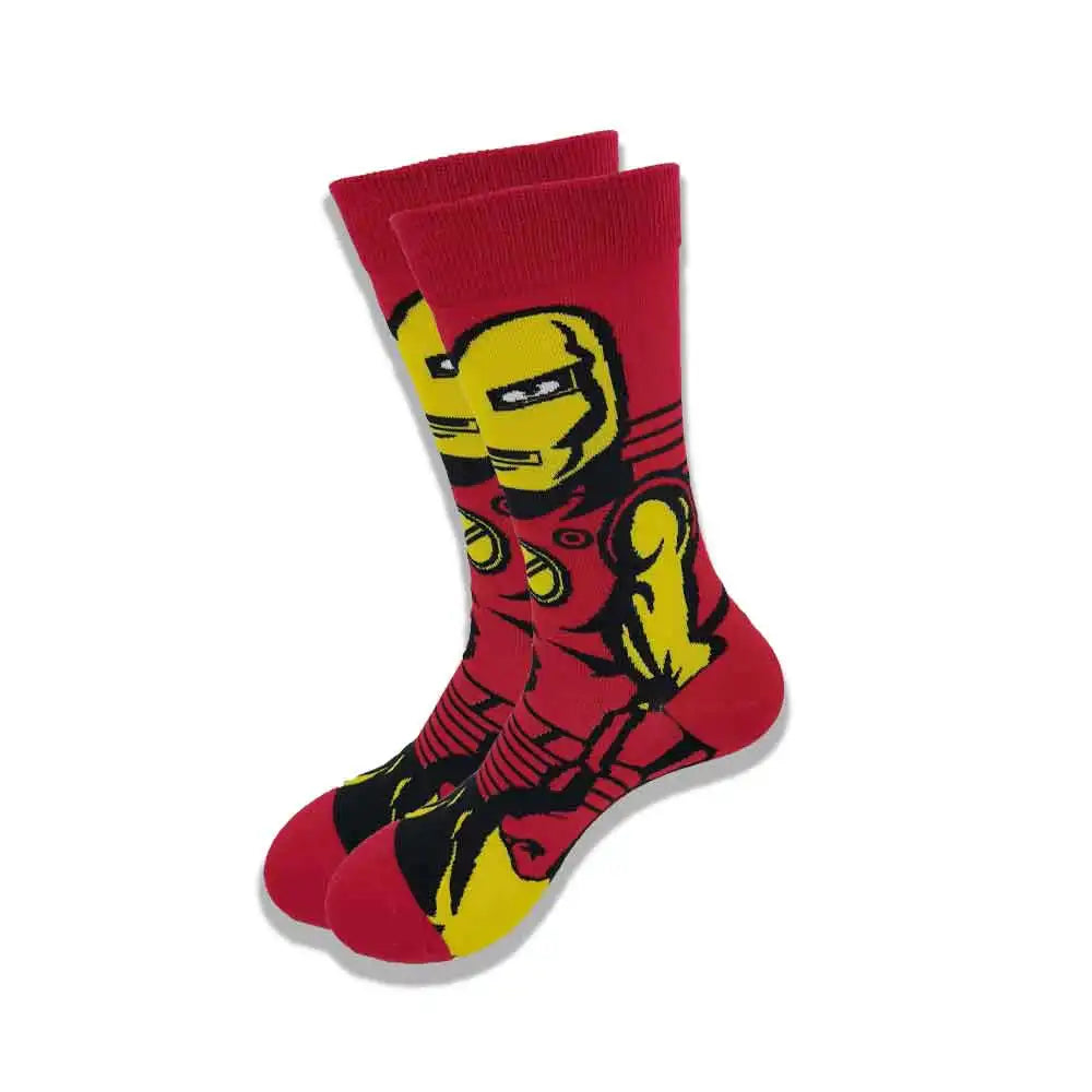 High quality comfortable cartoon characters Men and Women  Latest Design Funny Socks