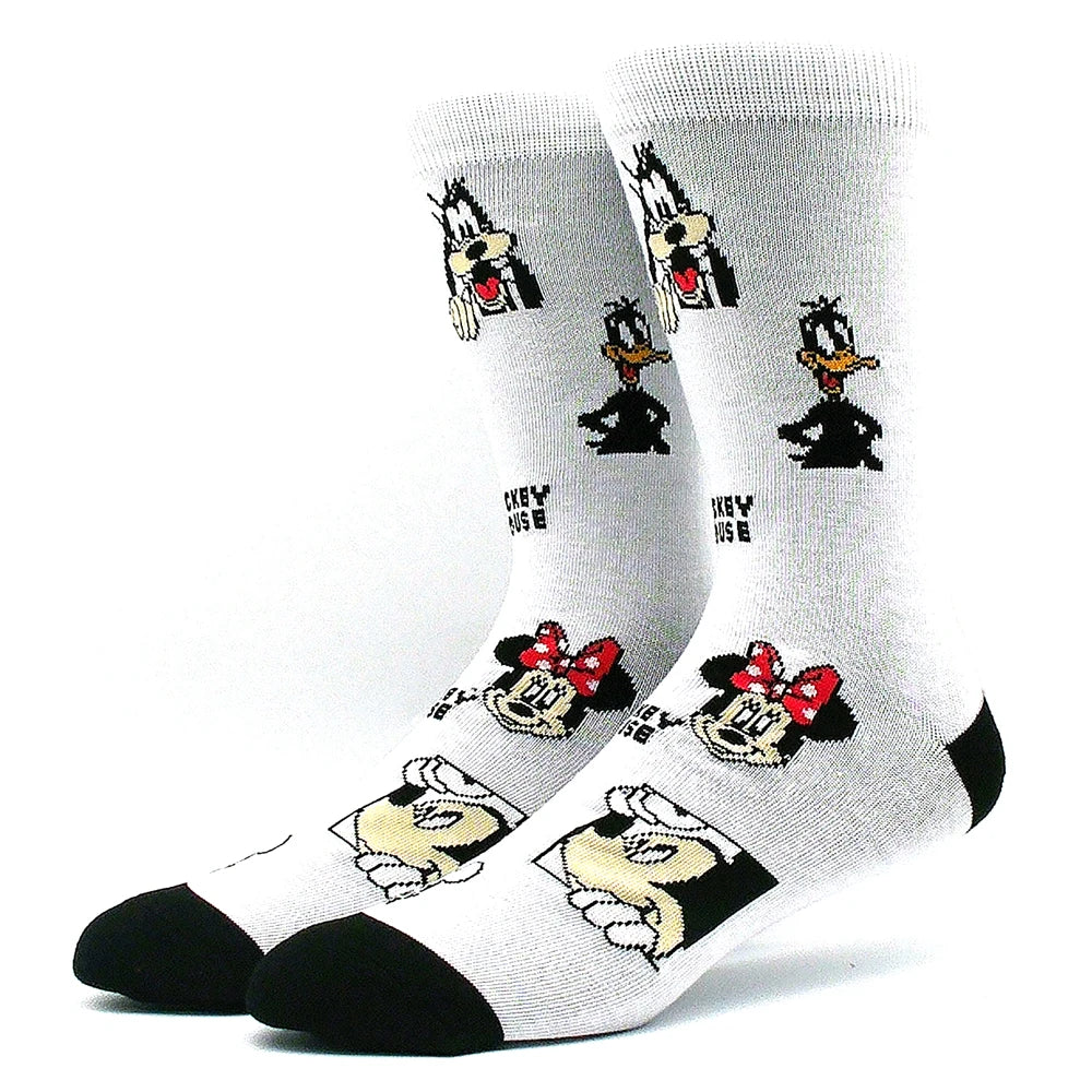2023 Funny Socks Hot Selling High Quality Anime Socks Men's Women's Funny Socks Personality Fashion Men's Socks Cartoon Socks