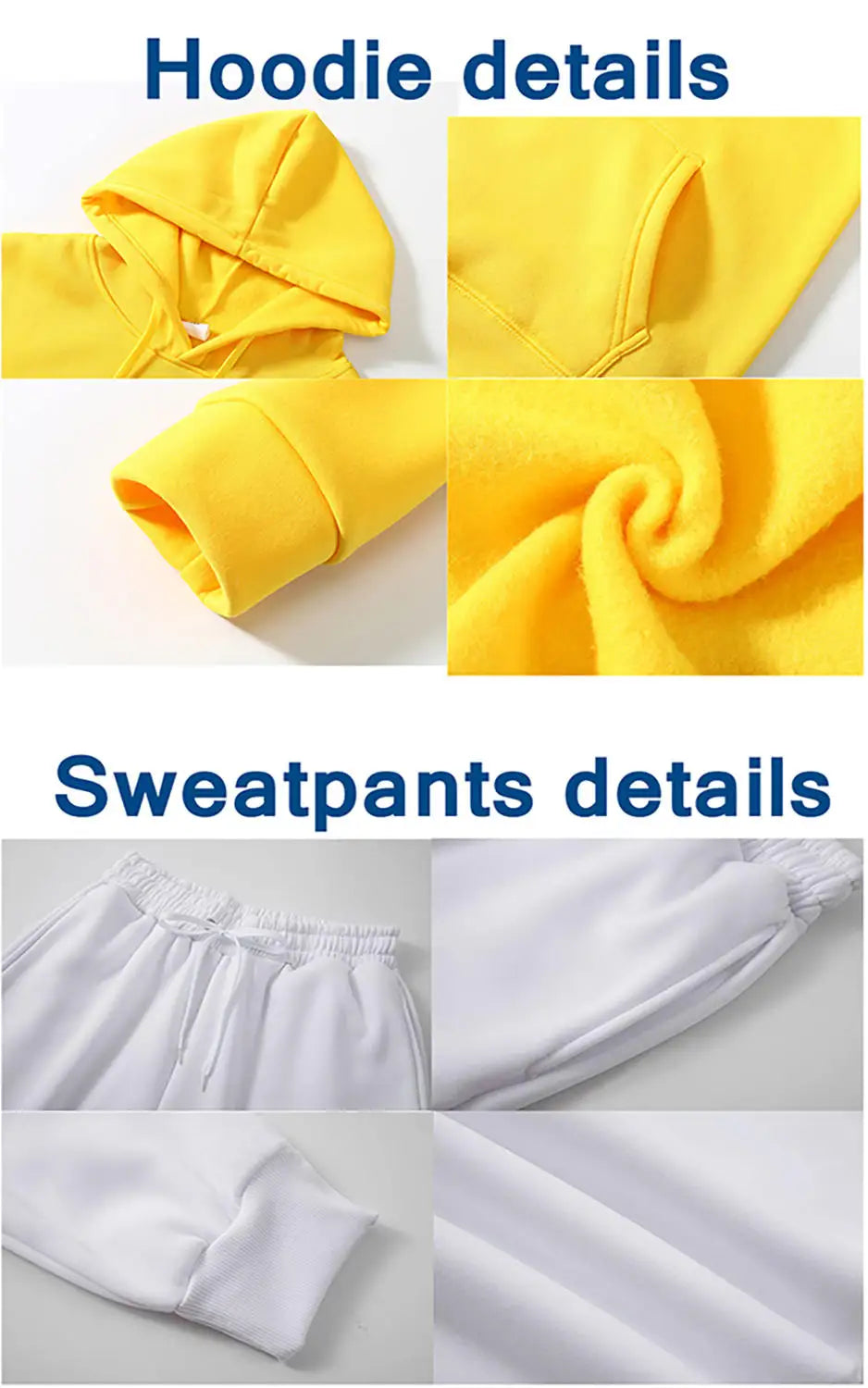 Womens Clothing Autumn Winter Hoodies Pants Fashion High Quality Aesthetic Luxury Brand Designer Streetwear Pants Sets for Women