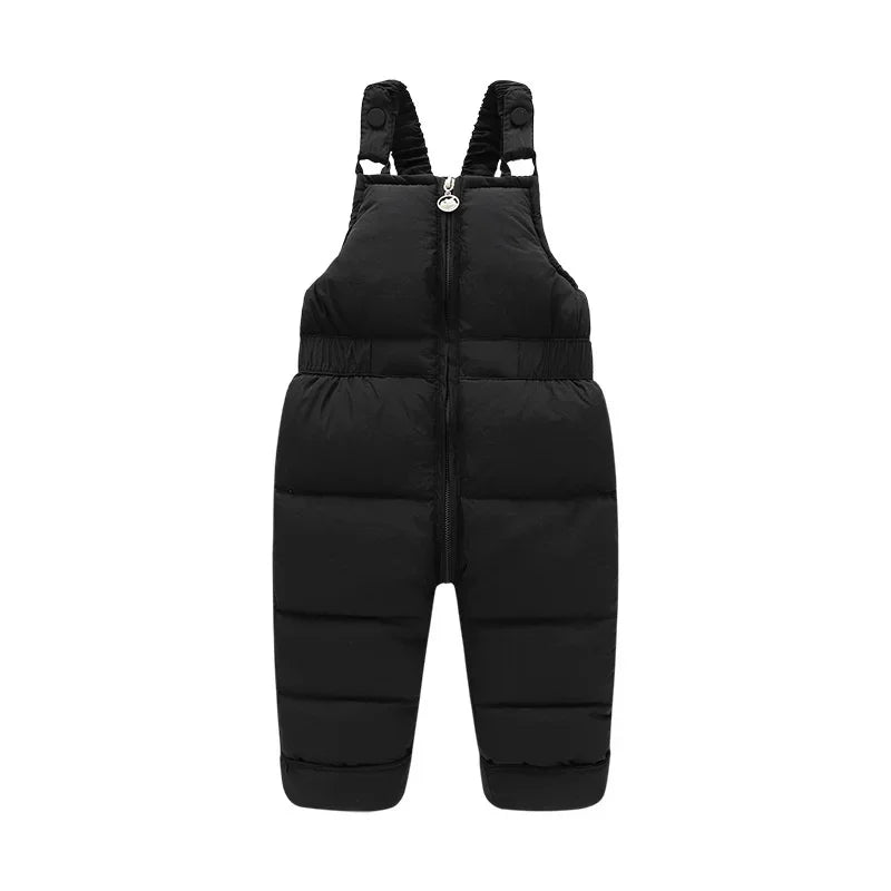 Children Winter Clothing Sets Baby Lamb Fleece Coats+Down Pants 2Pcs Boys Girls Thicken Warm Casual Hooded Clothing Outfits