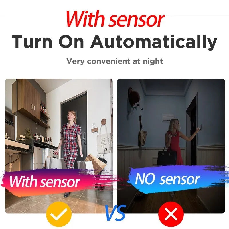 Led Ceiling Light Smart Human Motion Sensor Lamp For Home Porch Stair Garage Corridor Night Automatic Radar Sensor Lights LED