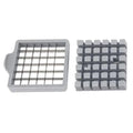 Silver 64 Hole 36 Hole Potato Slicer High Quality PP French Fries Slicer Blade Vegetable Shredder Meat Chopper Blade