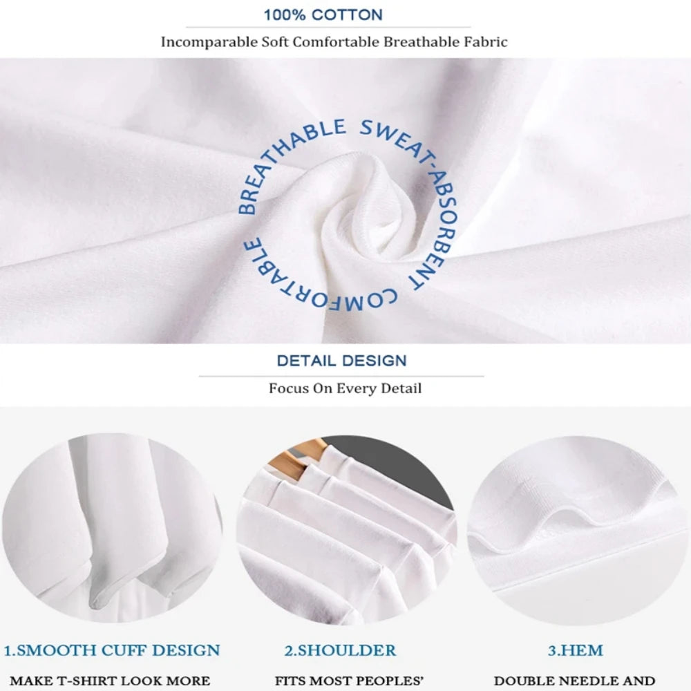 Only Fans Mens Clothing Plus Size Men's Fashion Short Sleeve Clothing Print Cotton Tee Shirts