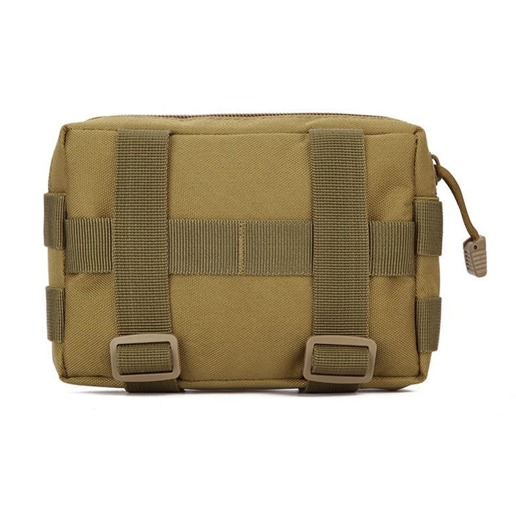 Multi functional accessory miscellaneous bag storage bag can be hung on top of outdoor vest, outdoor backpack belt