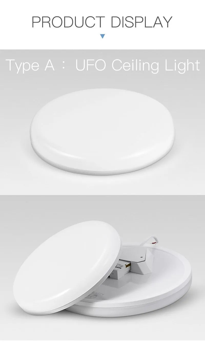 Led Ceiling Light Smart Human Motion Sensor Lamp For Home Porch Stair Garage Corridor Night Automatic Radar Sensor Lights LED
