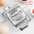 Egg Slicer Various Multi Functional Stainless Steel Egg Slicers Can Cut Soft Food for Practical Quick Household Kitchen Tools
