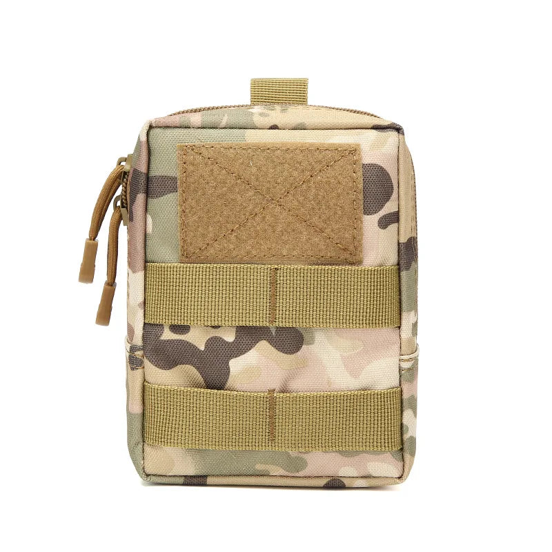 Outdoor Molle Pouch Waist Bag Utility EDC Tool Pack Phone Holder Case Working Hiking Camping Hunting Accessories Organizer Bags