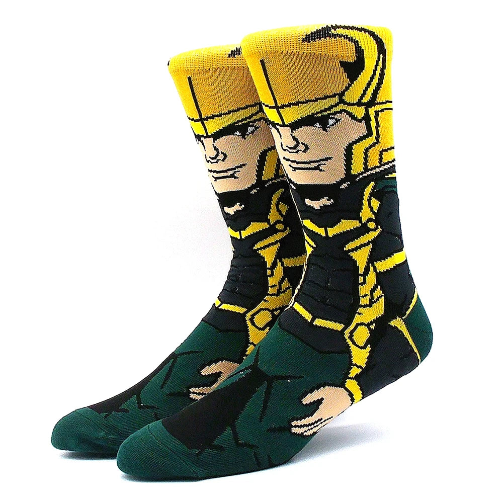 2023 Funny Socks Hot Selling High Quality Anime Socks Men's Women's Funny Socks Personality Fashion Men's Socks Cartoon Socks