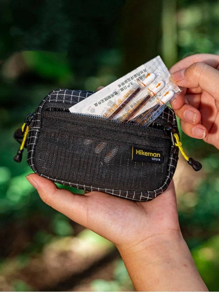 HIKEMAN Multifunctional Utility Bag Outdoor Camping Tactical Hanging Bag Accessories Storage Card Bag