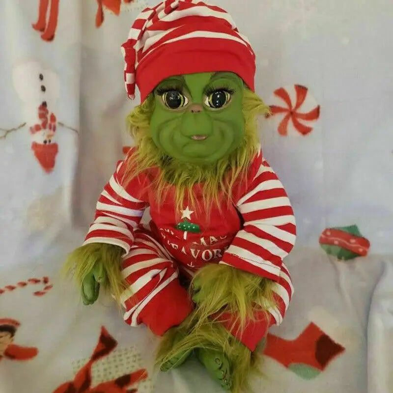 Cute Christmas Dolls Stuffed Plush Toy Room Decor Desktop Ornament Creative Adorable Holiday Decor Children Gift