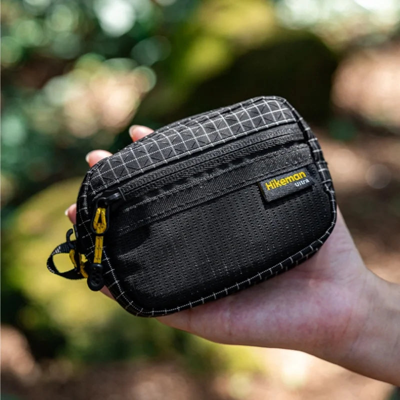 HIKEMAN Multifunctional Utility Bag Outdoor Camping Tactical Hanging Bag Accessories Storage Card Bag