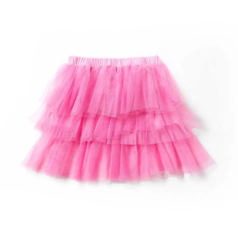 0-6Year Baby Girl Clothing Dance Skirts Solid Gauze Children Kids Mini Casual Tutu Skirts