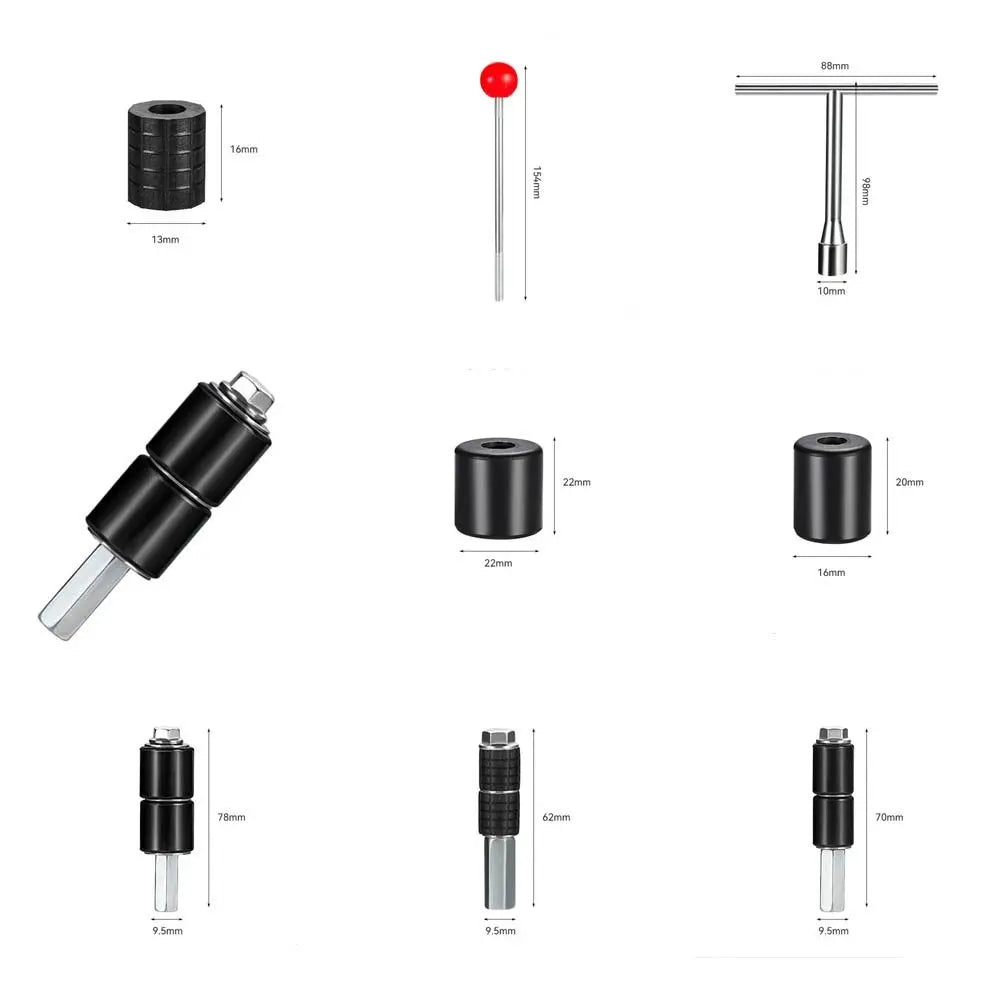 Universal Metal Hot-melt Water Stop Pin 20/25/32 Rubber Water Stop Needle Kitchen Plugging Repair Plumbing Tool Set PPR Pipe