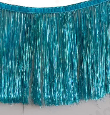 Shiny Tinsel Tassels Fringes Banner Garland Curtain Party Background Photo Props Rain Silk Curtain Wedding Decoration Supplies