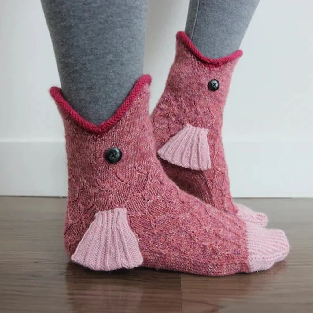 Christmas Socks Knitted Crocodile Socks Animal Funny Socks Holiday Party Supplies