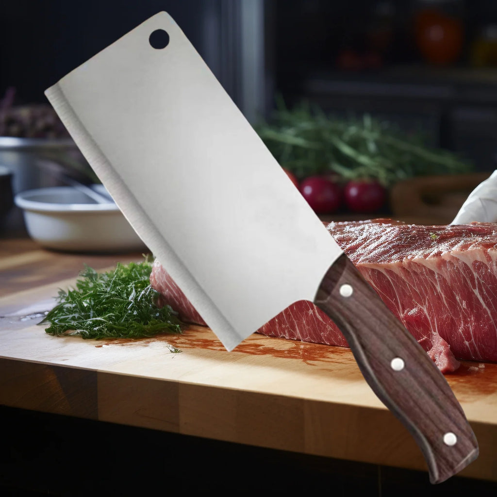 High Quality Kitchen Knives Kitchen Multi-purpose Sharp Slicer Stainless Steel Chef's Meat Knife Cost-effective  knives kitchen