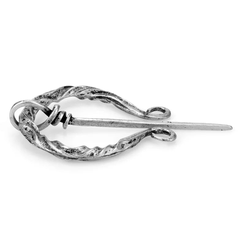 Viking Symbols Strength Brooch Women Clothes Lapel Pin Brooch of Honor for Friend Gift