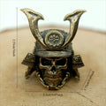 1pc Outdoors Tool Brass Skeleton Helmet Warrior Knife Beads Lanyard Pendant Backpack Bracelet Necklace Keychain DIY Accessories