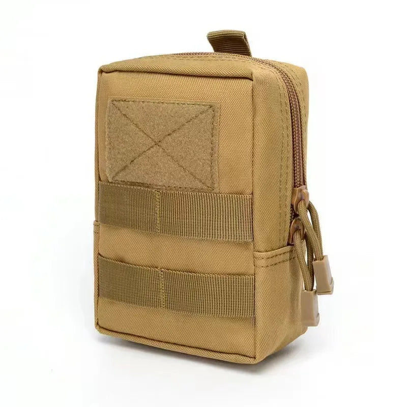 Outdoor Molle Pouch Waist Bag Utility EDC Tool Pack Phone Holder Case Working Hiking Camping Hunting Accessories Organizer Bags