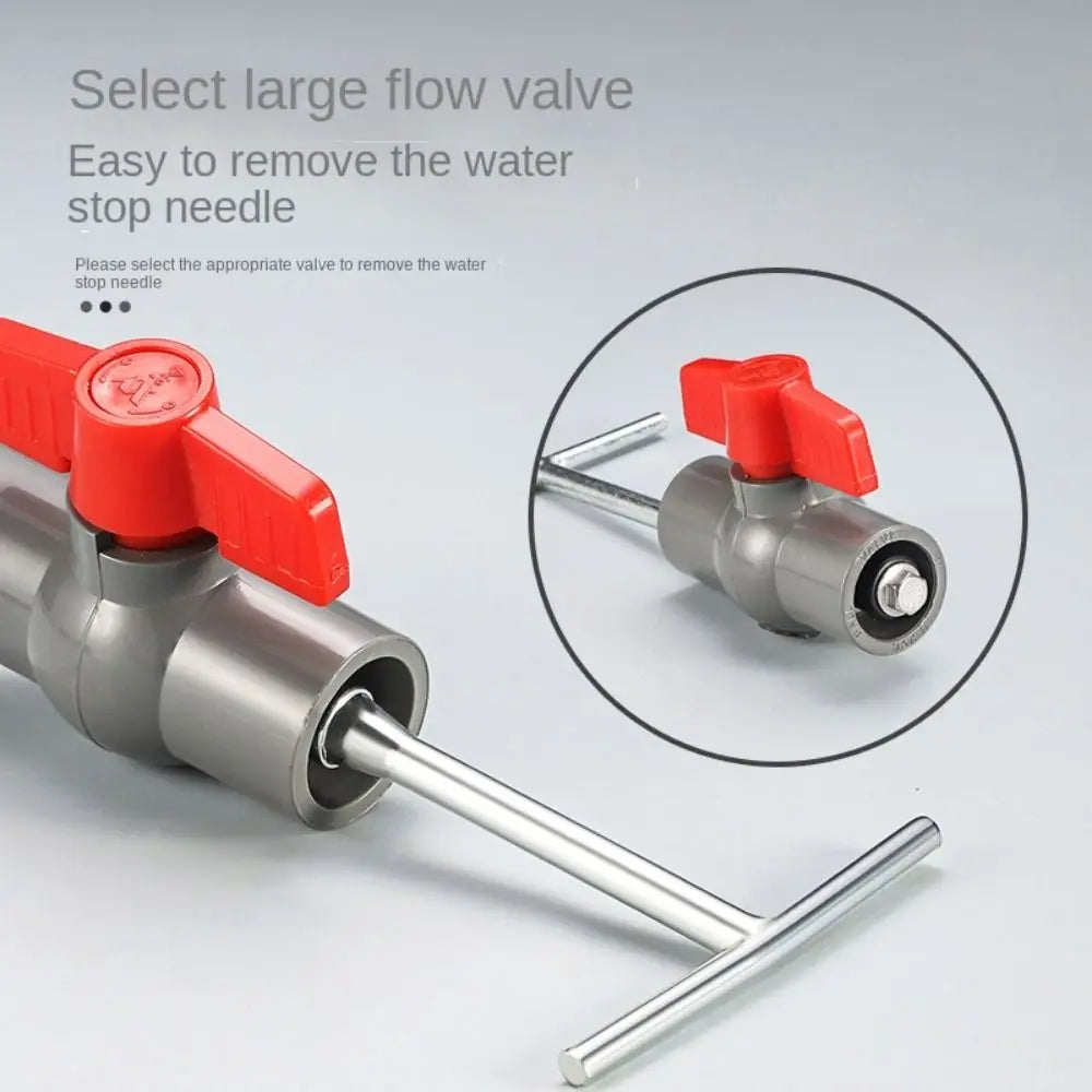 Universal Metal Hot-melt Water Stop Pin 20/25/32 Rubber Water Stop Needle Kitchen Plugging Repair Plumbing Tool Set PPR Pipe