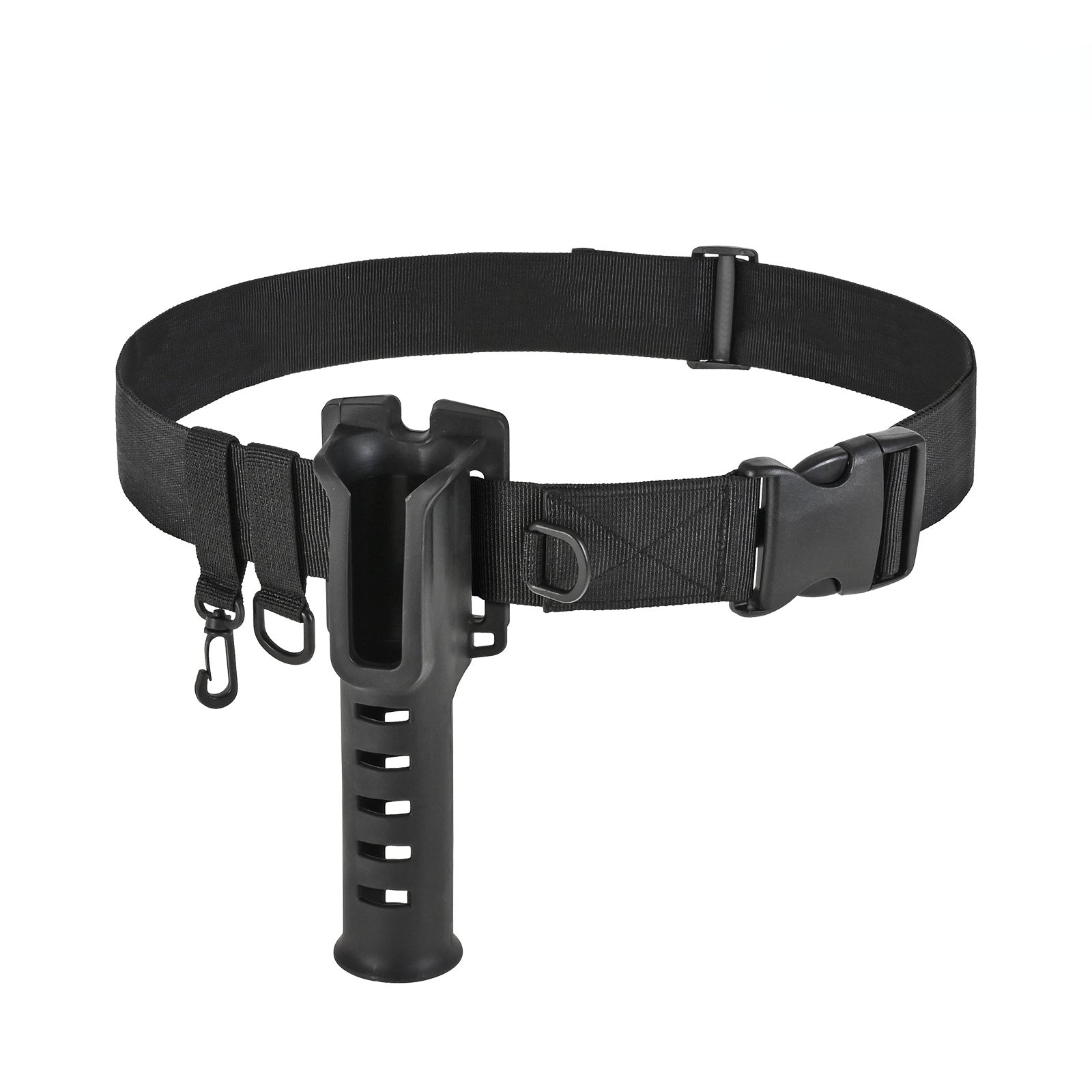 Portable rod holder fishing gear accessory with adjustable waist fishing rod insertion device fishing accessories tool outdoor