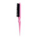 Salon Teasing Back Hair DIY Brushes Boar Bristle Wood Slim Line Comb Hairbrush Extension Hairdressing Professional Styling Tools