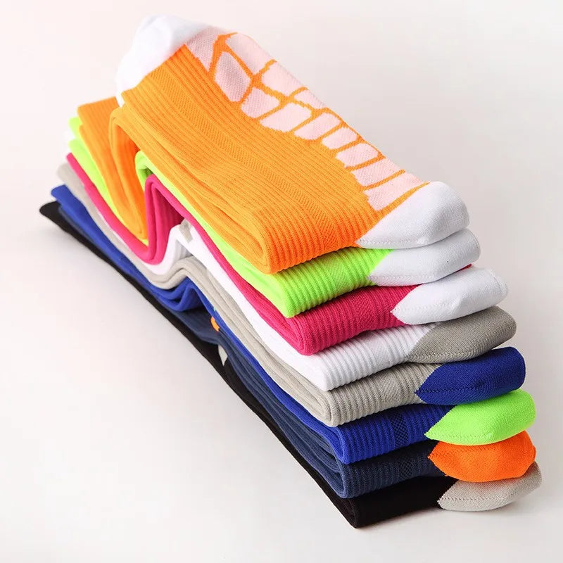 Unisex Compression Socks 30 Mmhg Sport Socks Soccer Football Socks Arrow Pattern Thigh Tube Socks Outdoor Running Fitness Socks
