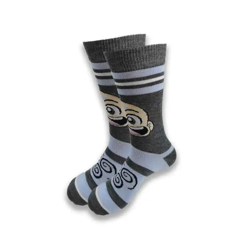 High quality comfortable cartoon characters Men and Women  Latest Design Funny Socks