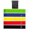 Yoga Sport Exercise Elastic Fitness Bands Ideal For Home 5 Different Levels Resistance Bands Pilates Crossfit Workout Equipment